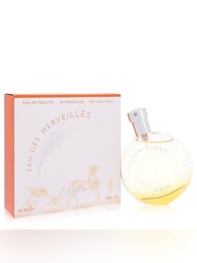 Hermes Eau des Merveilles Eau de Toilette — Peach/Gold 1.6 oz